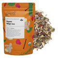 Heavenly Tea Leaves Organic Ginger Jazz Bulk Loose Leaf Tea and Herb Blend 1 Lb. (Approx. 200 Servings) - Delicious Hot or Iced Blend of Licorice Cinnamon Rosemary Soothing Herbal Tisane