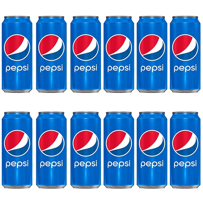 Pepsi 16 Ounce Cans 12 Count