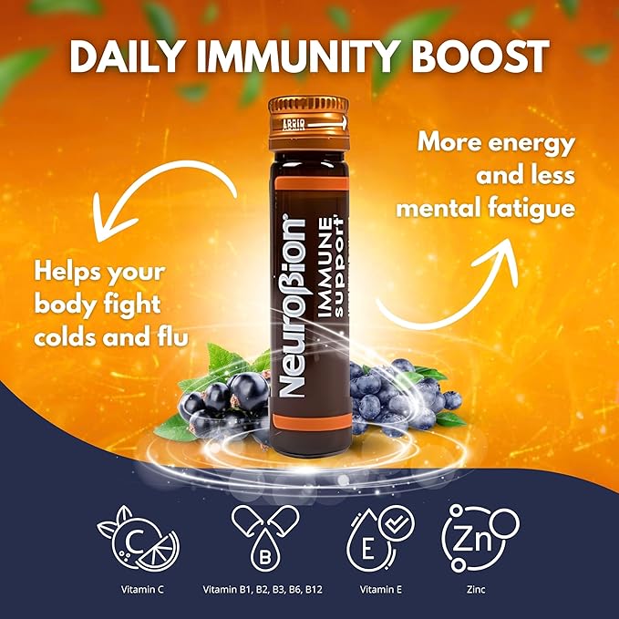 Neurobion Immune Support with Echinacea &amp Zinc 10 vials x 10 ml