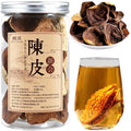 Hee Creek Dried Tangerine Peel 2.12oz/60g Matured Mandarin Peel Chen Pi Dried Citrus Peel Xinhui Tangerine Orange Peel Sulfur Free No Additives 新会陈皮