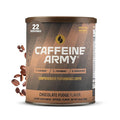 CAFFEINE ARMY Chocolate Fudge | Functional Coffee with Collagen Peptides MCTs CoQ10 and Adaptogens: Clean Energy Supports Daily Attention No Jitters or Crash (7.8 oz 22 Servings)