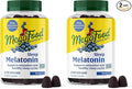 MegaFood Melatonin Gummies - Melatonin 3mg per Serving to Help Relax &amp Fall Asleep – Sleep Gummies for Adults - Berry Flavor Non-GMO Certified Vegan - 54 Gummies (27 Servings) (Pack of 2)