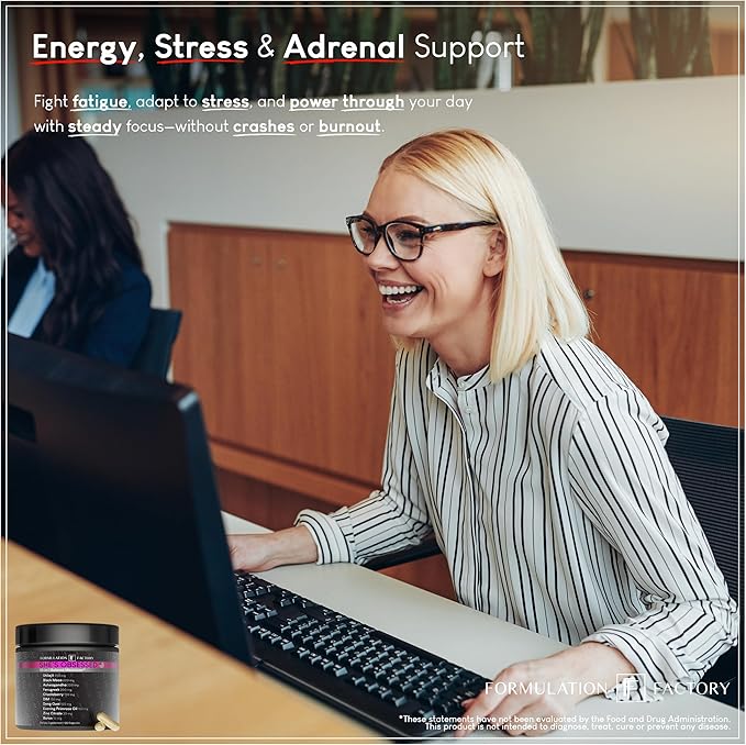 Formulation Factory She's Obsessed: 10-in-1 Hormone Balance Maximizer with Shilajit Maca Ashwagandha DIM Dong Quai Zinc &amp More for Vitality &amp Balance 240 Count (Pack of 2)