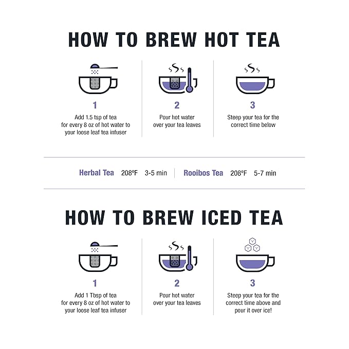 Tiesta Tea - Ginger Sweet Peach Loose Leaf Spicy Peach Herbal Tea Non-Caffeinated Hot &amp Iced Tea 2.2 oz Pouch - 25 Cups Natural Flavored Stress Relief Herbal Tea Loose Leaf Blend (Pack of 3