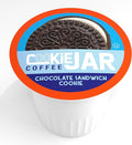 Cookie Jar Sandwich Cookie Coffee Pods 40 Single-Serve Pods Compatible with Keurig K Cup Brewers Convenient Brewing Smooth Aroma