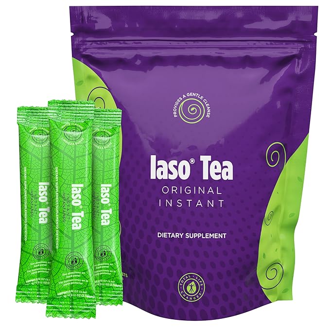 Iaso Instant Tea (Original) - Convenient Tea for a Balanced Lifestyle Gentle &amp Refreshing 25 Sachets (1 Pack)