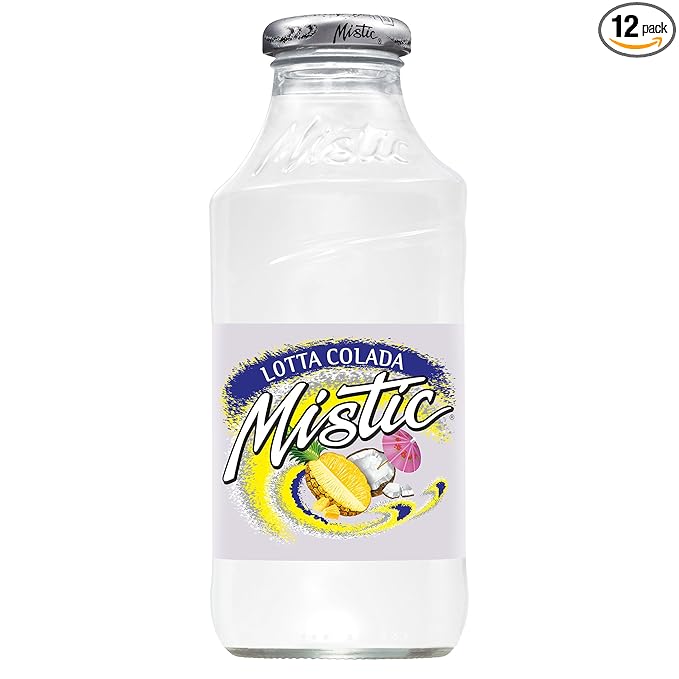 Mistic Lotta Colada Juice 16 fl oz (12 Glass Bottles)