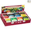 Bigelow Fine Tea &amp Herbal Tea Assortment 64 Count Box (Pack of 2) Caffeinated and Caffeine Tea 128 Tea Bags Total