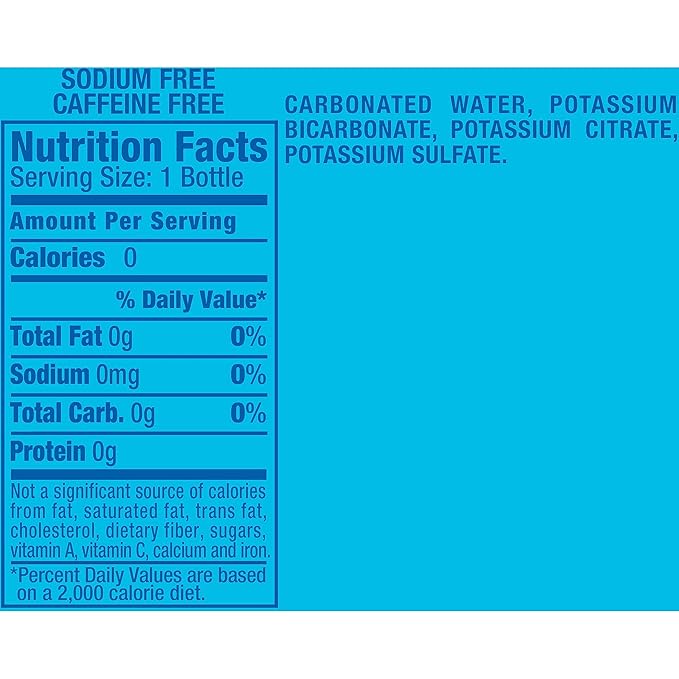 Club Soda Plastic Bottles 10 Oz 12 Pack In Snacker Safe Ship Box