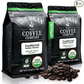 The Bean Organic Coffee Company Il Chicco (Traditional Italian Roast) Dark Roast Whole Bean Coffee 16-Ounce Bags (Pack of 2)