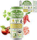 ANCIENT DRINKS Sekanjabin Apple Cider Vinegar Hydration Drink – Organic Electrolyte ACV Beverage with Probiotics – Ancient Persian Inspired Mint &amp Honey Vinegar Drink – 16 oz Cans 12 Pack