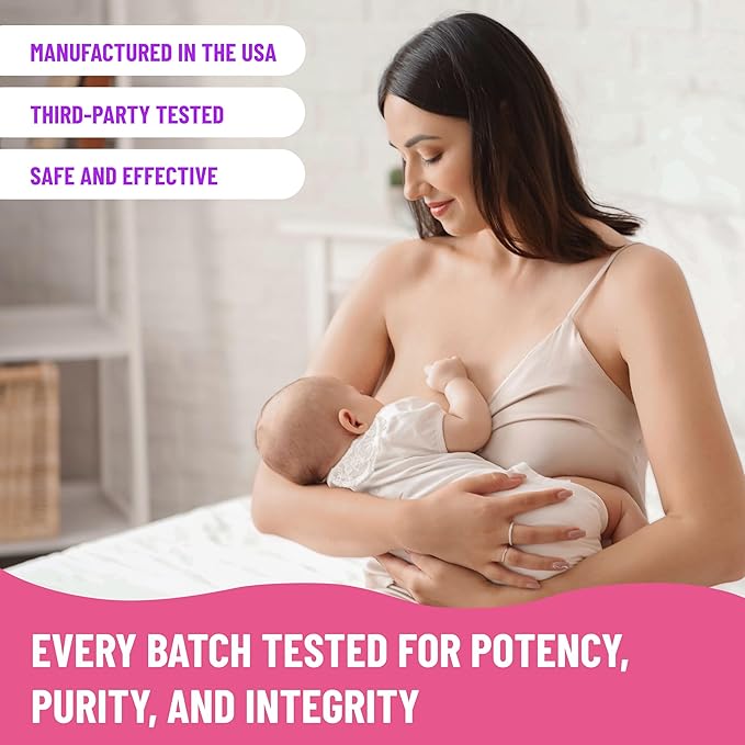 Mama's Select Postnatal Vitamins – Boosts Hair Recovery Milk Supply &amp Wellness – Allergen-Free Vegan MTHFR Friendly Methylated Folate &amp B Vitamins Easy-to-Swallow No Biotin - 30 Capsule
