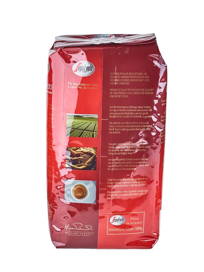 Segafredo Intermezzo Coffee Espresso Beans 1kg