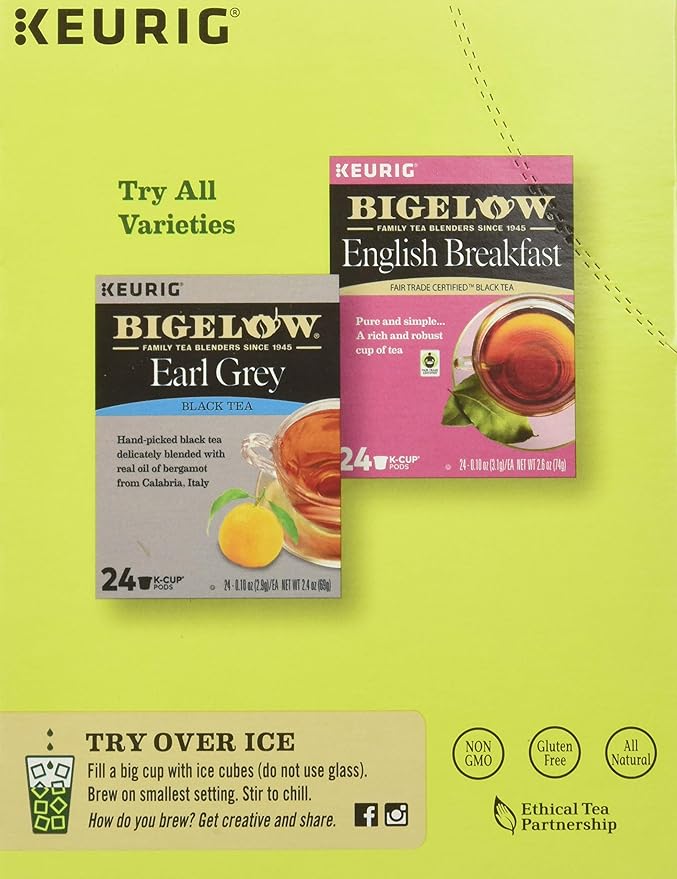 Bigelow Green Tea K-Cup for Keurig Brewers (Pack of 24)