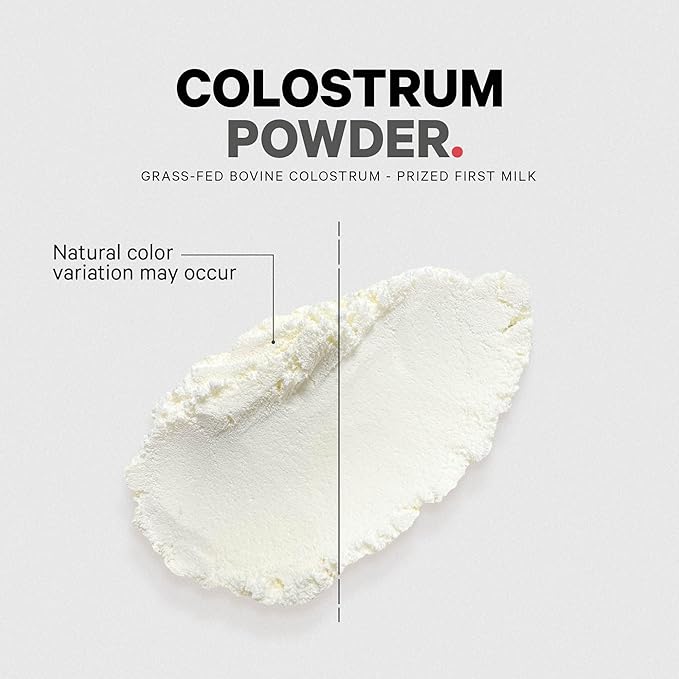 Codeage Bovine Colostrum Powder Supplement 4-Month Supply 1000mg per Serving Grass-Fed Ethically Sourced Immunoglobulin-Rich Prized First Milk Cold-Chain Pasteurized Agglomerated Non-GMO 4.3 OZ