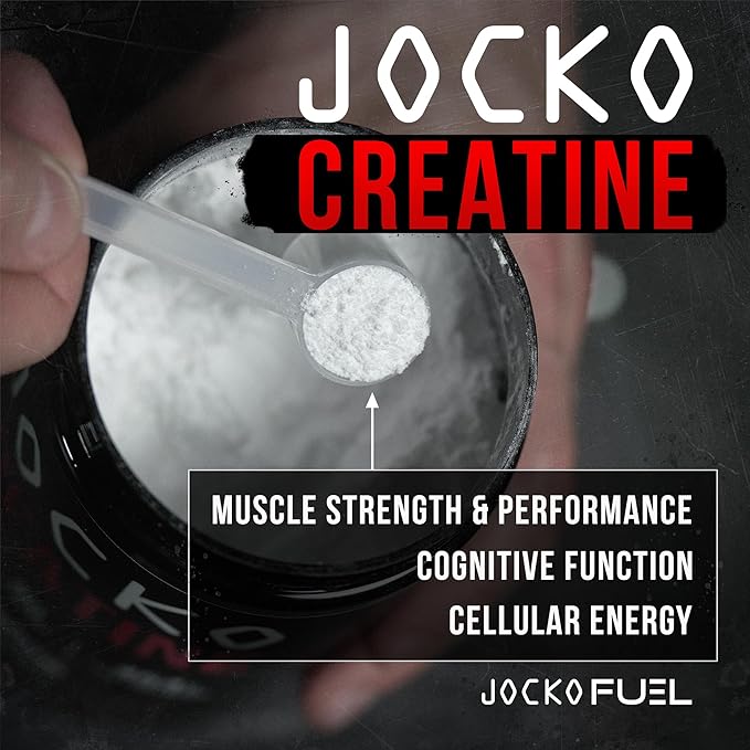 Jocko Fuel Greens &amp Creatine Bundle - Greens &amp Superfood Powder + Creatine Powder