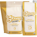 Bizzy Organic Cold Brew Coffee | Bundle | Coarse Ground Coffee | Light &amp Bright 1 LB + Light &amp Bright Brew Bags 4-count | 2 Pack