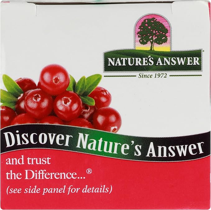 Nature's Answer UT Answer | Urinary Tract System Support | Cranberry Flavor Dietary Supplement | Alcohol-Free Gluten-Free Not Tested on Animals &amp Vegan 4oz
