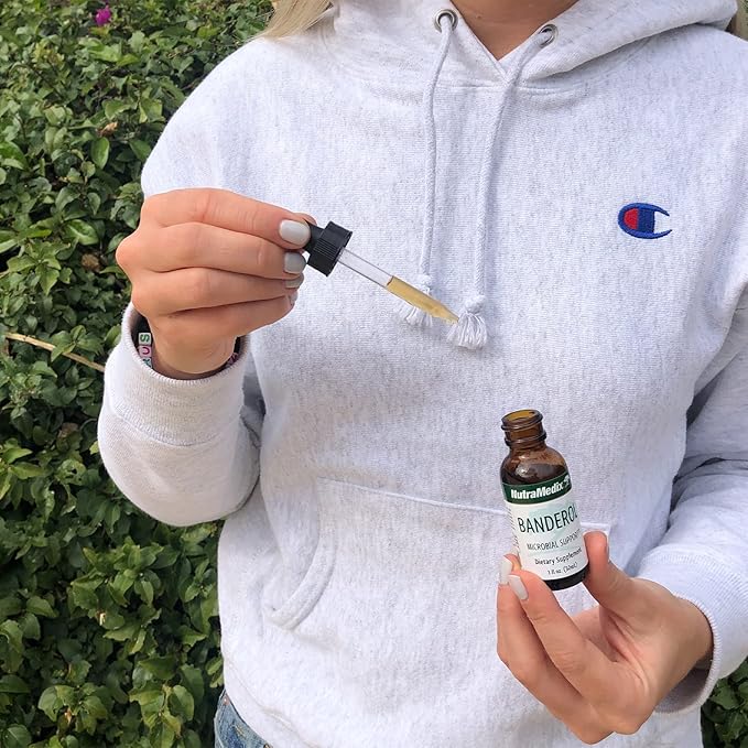 NutraMedix Daily Immune Support Supplement - Banderol Herbal Supplements for Immune System Support - Vegan Tincture - Bioavailable Otoba Bark Extract Liquid Drops (2 oz/60 ml)
