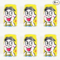 Milk Flavoured Drink-Artificial Fruit Juice Flavor245ml6 Cans 果汁味