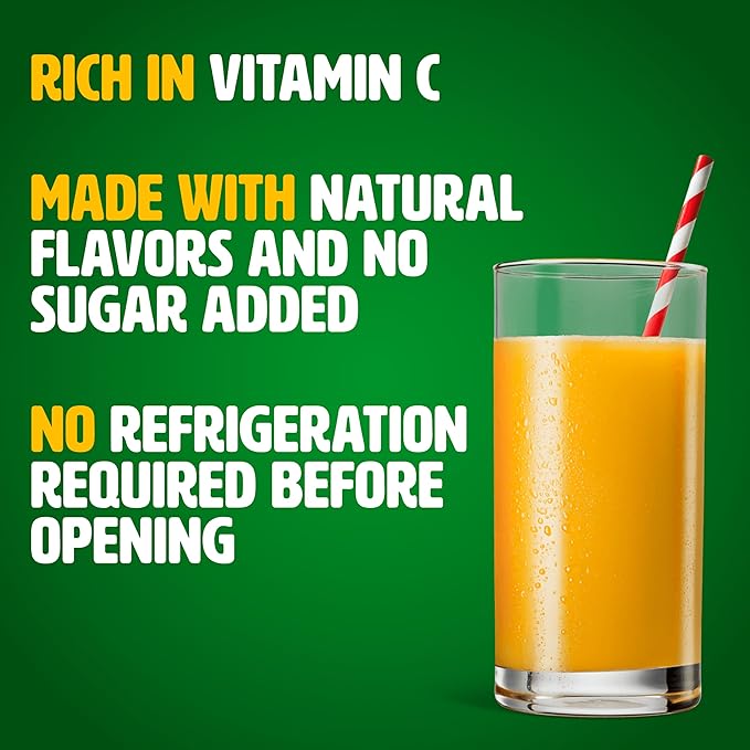 Tropicana 100% Juice Orange Blend Single Serve 15.2 fl oz Bottles (Pack of 12) - Real Fruit Juice Vitamin C Rich No Added Sugars No Artificial Flavors