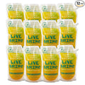 Olive My Pickle Probiotic Pickle Juice - 234 Ounces | 12-Pack of Live Brine Turmeric &amp Cracked Black Pepper Pickle Juice | Contains Natural Probiotics for Gut Health - Perfect for Pickle Shots Sa