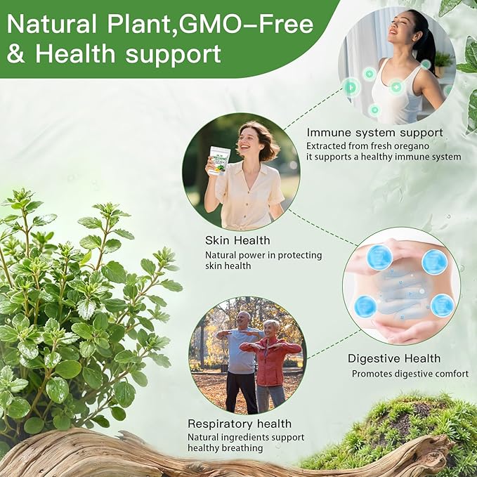 Oil of Oregano with Black Seed Oil2-in-1 Oregano Oil Capsules Organic6000mg Per Serving300 Softgels4X Strength Carvacrol &amp ThymoquinoneNon-GMOGluten Free &amp Immune Support
