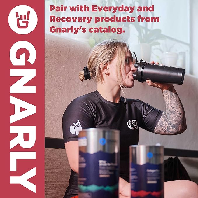 Gnarly Nutrition Collagen Peptides – Collagen Pro with Vitamin C Zinc &amp Copper – NSF Certified Collagen Powder – Unflavored 10 Stick Packs