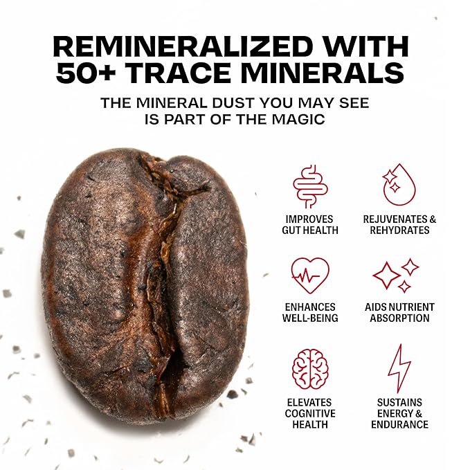 Danger Coffee by Dave Asprey Remineralized Mold Free &amp Lab Tested Compostable Pods | Medium Roast 12 Pods
