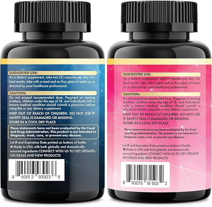Cortisol &amp Myo-Inositol Supplement Bundle Soothe &amp Smooth Bundle Cortisol Balance GABA Magnesium Ashwagandha L-Theanine D-Chiro Inositol Folate Berberine Chasteberry Zinc (3 Pack)