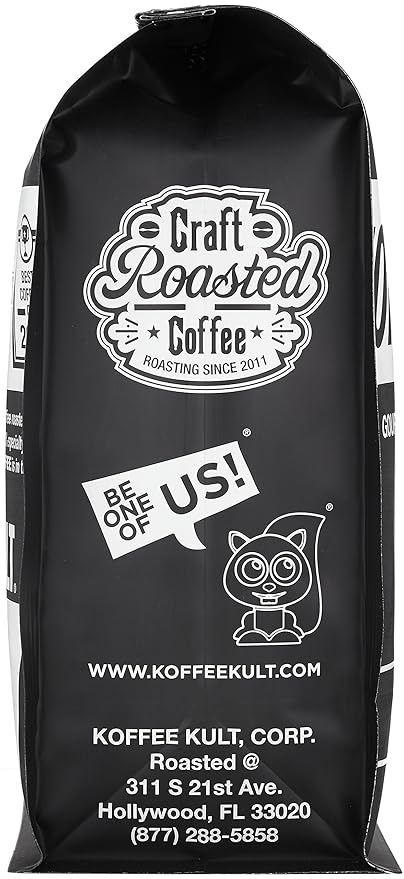 Koffee Kult Koffee Kult Medium Roast Smooth and Flavorful Medium Roast Coffee Beans- Perfect for a Relaxing Cup Anytime (Medium Roast 32oz)