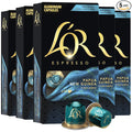 L'OR Espresso Capsules 50 Count Papua New Guinea Single-Serve Aluminum Coffee Capsules Compatible with the L'OR BARISTA System &amp *Nespresso Original Machines