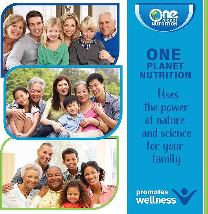 One Planet Nutrition Nano Curcumin 500 mg Veggie Capsules (240 Servings) Family Size Nano for High Absorption Supports Immune Health Non-GMO Vegan Gluten-Free