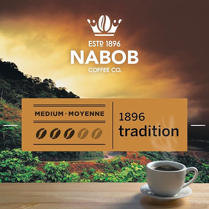 Nabob 1896 Tradition Medium Roast Ground Coffee 340g/12 oz.
