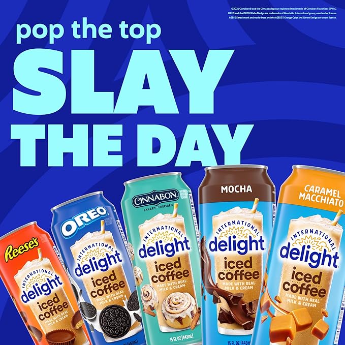 International Delight Iced Coffee Caramel Macchiato 15 Fl Oz (Pack of 12)