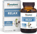 Himalaya Ashwagandha+ Relax with GABA Holy Basil &amp Chamomile for Reset Relaxation &amp Stress Relief Vegan Gluten Free 540 mg 60 Vegetarian Capsules 1 Month Supply