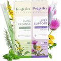 Herbal Diffuser Duo Lung Cleanse and Liver Care Diffuser Pens with Extract of Mullein and Milk Thistle 100% Natural Swap Home &amp Party Duo 600 Uses Each