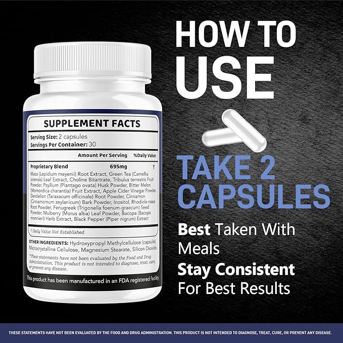 ProstaDefender - Official ProstaDefender Capsules Support Supplement Premium Advanced Natural Formula Daily Pills Multivitamin for Overall Health &amp Wellness 60 Capsules for 1 Month