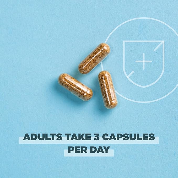 Ancient Nutrition Gut Health Supplement Regenerative Organic Certified Candida Capsules Provides Occasional Diarrhea Constipation Gas and Bloating Relief Supports Immune Function 90 Count