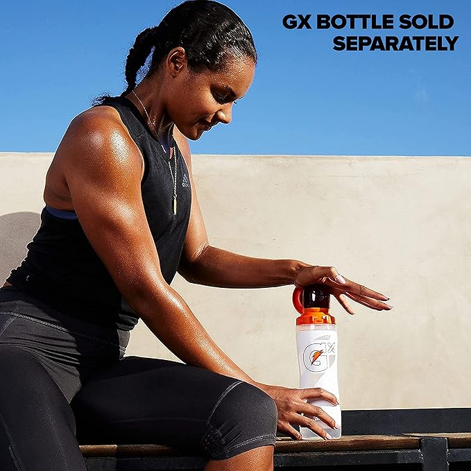 Gatorade Gx Hydration System Non-Slip Gx Squeeze Bottles &amp Gx Sports Drink Concentrate Pods