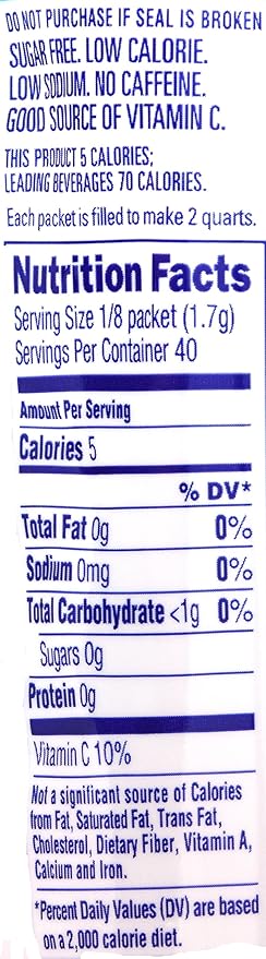 Crystal Light Cherry Pomegranate Drink Mix 10-Quart Canister (Pack Of 6)