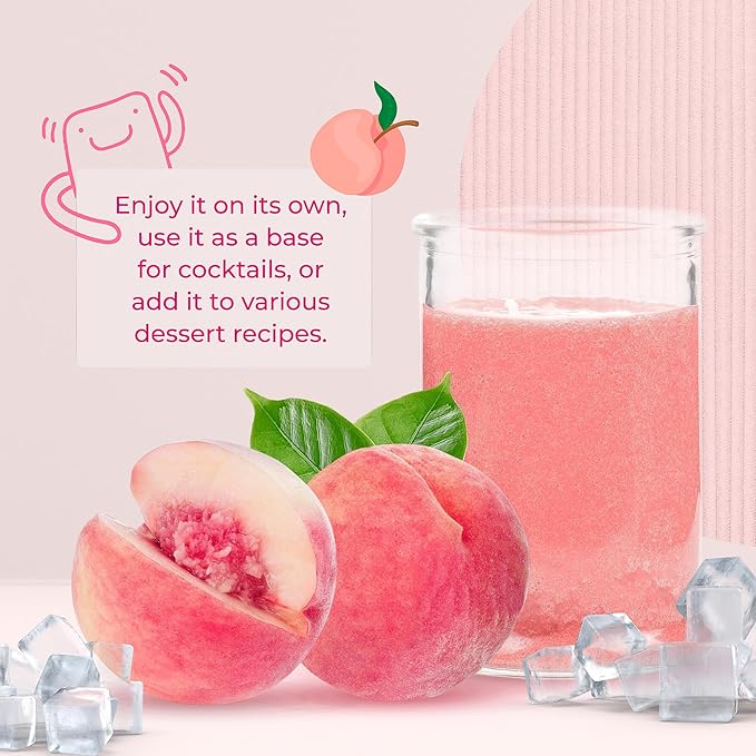 OKF Coconut Juice with Coconut Jelly Peach Coconut Water Non GMO No Preservatives No Artificial Color Gluten Free/Fat Free 16.9 Fl Oz (Pack of 20)
