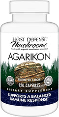 Host Defense Agarikon Capsules - Immune System Support Supplement - Mushroom Supplement to Aid Immune Functions &amp Cell Strength - Herbal Dietary Supplement - 120 Capsules (120 Servings)*
