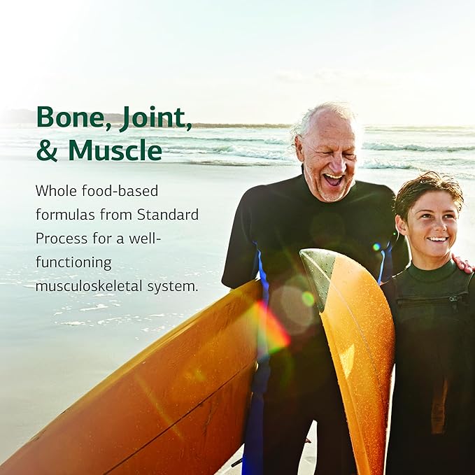 Standard Process Bio-Dent - Supports Bone &amp Muscle Health - Aids The Production of Cartilage &amp Collagen - Supports Energy Metabolism - Whole Food-Based Supplement - 180 Tablets