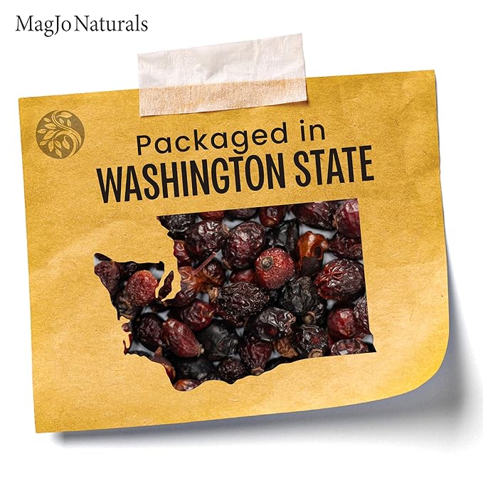 MagJo Naturals Whole Rosehips | Wild Harvest from Eastern Europe