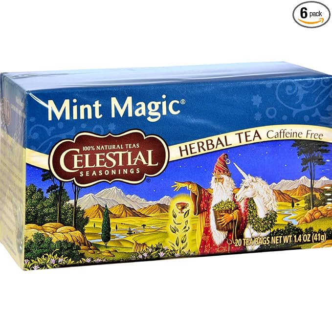 Celestial Seasonings Mint Magic Tea 20-count (Pack of6)