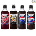SodaStream MTN Dew Code Red Zero Mug Root Zero Pepsi Zero &amp pepsi Wild Cherry Zero New Pour Bottle Variety Pack 440ml (Pack of 4)