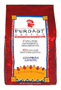 Puroast Low Acid Whole Bean Coffee Colombian Supremo Blend High Antioxidant 5 Pound Bag