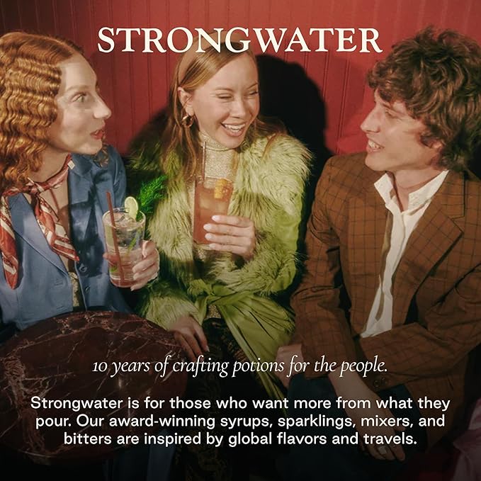 Strongwater Sparkling Non Alcoholic Margarita to Go - 12 Pack Cans (8.4 Fl Oz Each) Virgin Margarita Mocktail - Ready to Drink Nonalcoholic Cocktail with Lime Juice Agave &amp Nothing Artificial