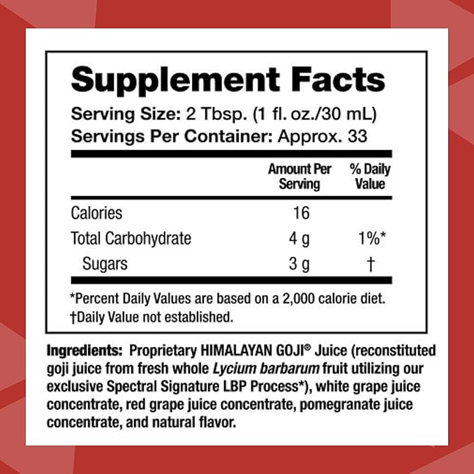 Youngevity GoChi – Antioxidant-Rich Goji Berry Juice Blend – Supports Immune Health Skin Protection and Overall Well-Being - 1 Liter (Case of 4)